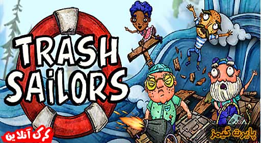 بازی Trash Sailors Co-Op Trash Raft Simulator پایرت گیمز